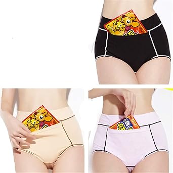 yutu 3 Physiologische Hosen Damen Menstruationszyklus Hose auslaufsichere Baumwolle hohe Taille atmungsaktive antibakterielle