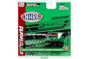 AW AUTO WORLD Auto World 4Gear Leah Pruett - 2023 Dodge Direct Leah Pruett Top Fuel Dragster HO Scale Slot Car