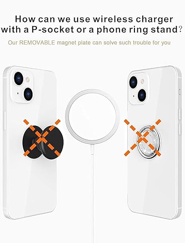 Phone Holder Wireless Iphone Charger With Popsocket HALLEAST