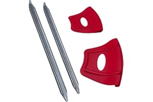 DIMITU Tire Iron Set Irons Changing Tool Set Include 2Pcs Rims Protectors and 2Pcs Tire Changing Levers for Motorcycle