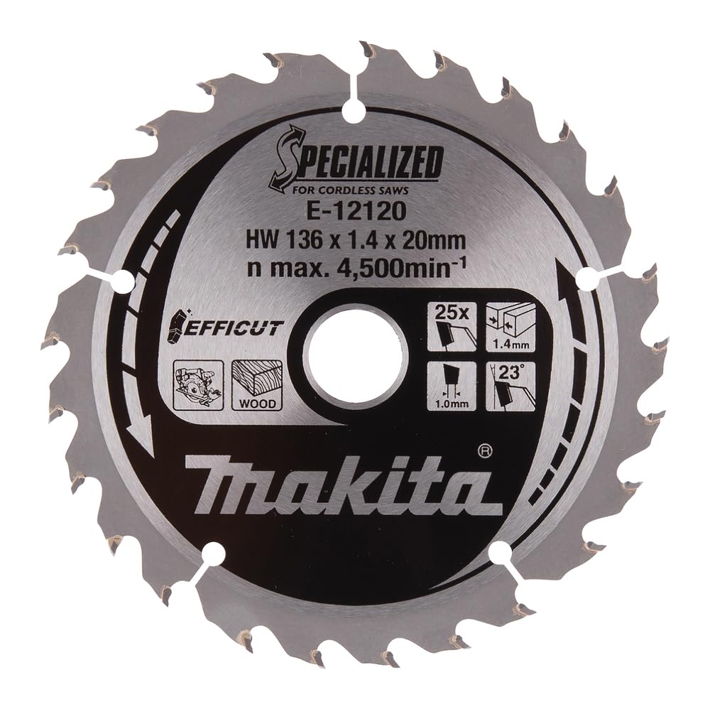 Makita E-12108 TCT Efficut Saw Blade 136 x 20 x 25T