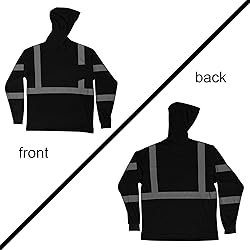 VENDACE 3pcs Safety Reflective High Visibility Long