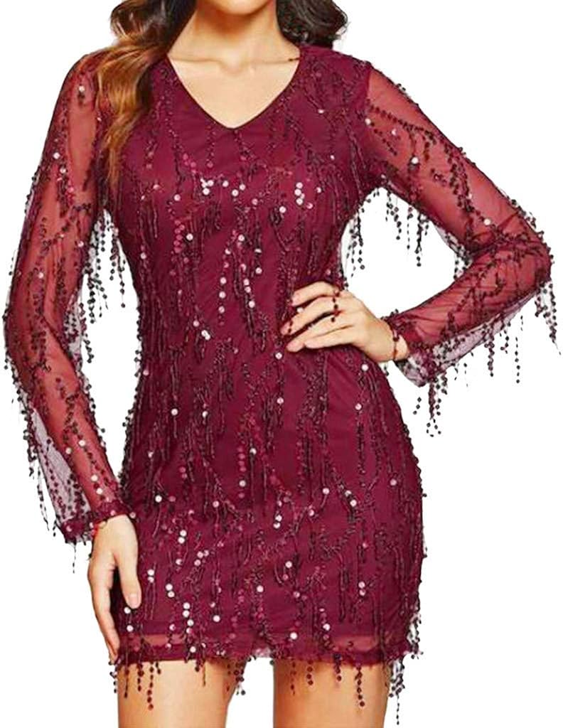 v neck lace bodycon dress