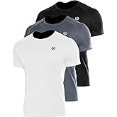 NELEUS Men's Dry Fit Athletic Running Shirt