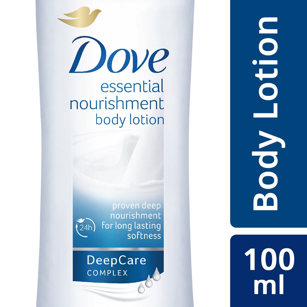 Dove Essential Nourishment Body Lotion, 100ml Amazon.in Amazon Pantry