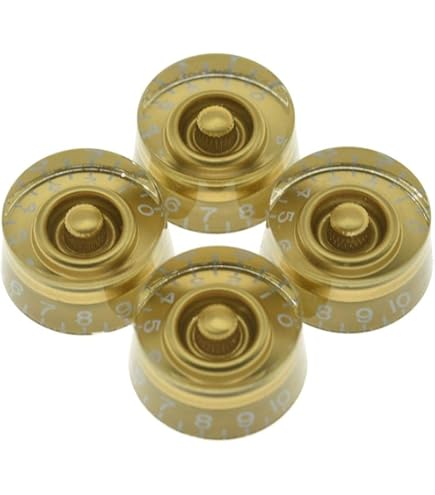 Musiclily Pro Inch Maat Speed Knop voor USA Les Paul Elektrische Gitaar, Zwart (4 Stuks Musiclily Pro Inch Maat Speed Knop voor USA Les Paul Elektrische Gitaar, Zwart (4 Stuks