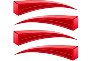 AUTODECO 4 Pieces Car Window Curved Dent Repair Kit Window Guard and Wedge