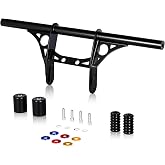 TIKGETUP 1.25" Front Engine Guard Crash Bar Flat Out Bar for Harley Sportster 2004-2022 883 XL883 1200, Black