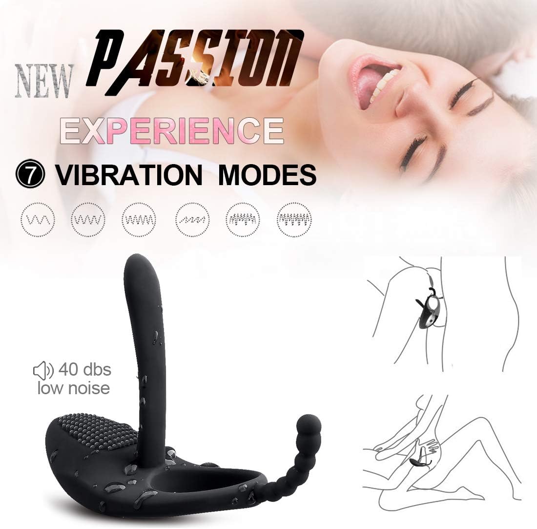 Sịlịcọnẹ Ṿịbrạtịng Cọck Rịng Ṿịbrạtọr Stịmṵlạtọr Enhạncẹr fọr Mẹn pennis Ring for Man Adjustable Best Relaxing Gift Toy Tshirt