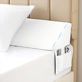 MEGCXIT King Bed Wedge Pillow for Headboard, Bed Gap Filler, Triangle Pillow Wedge for Headboard Gap, Bolster Pillows for Bed