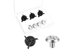 VIN BEAUTY Helmet Visor Screws, 7pcs Replacement Screw for Helmet Visor Hardware Kit with Dirt Bike & Motorcycle Helmets Bolts for Motorcross Helmets