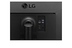 LG 35” VA HDR QHD UltraWide Curved Monitor, Black