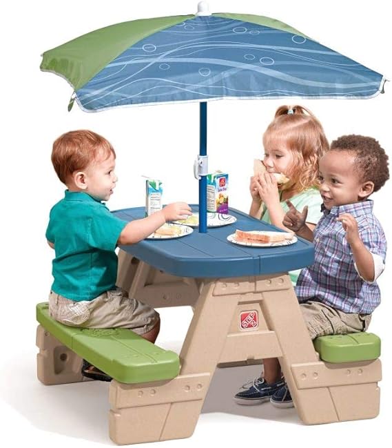step2 little tikes picnic table