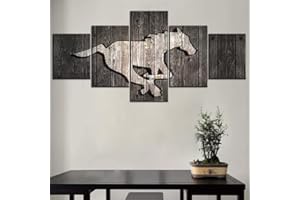 Football Poster Canvas Wall Art Calgary Stampeders Team Logo Painting Canadian Football League Picture 5 Panels Home Decor Te