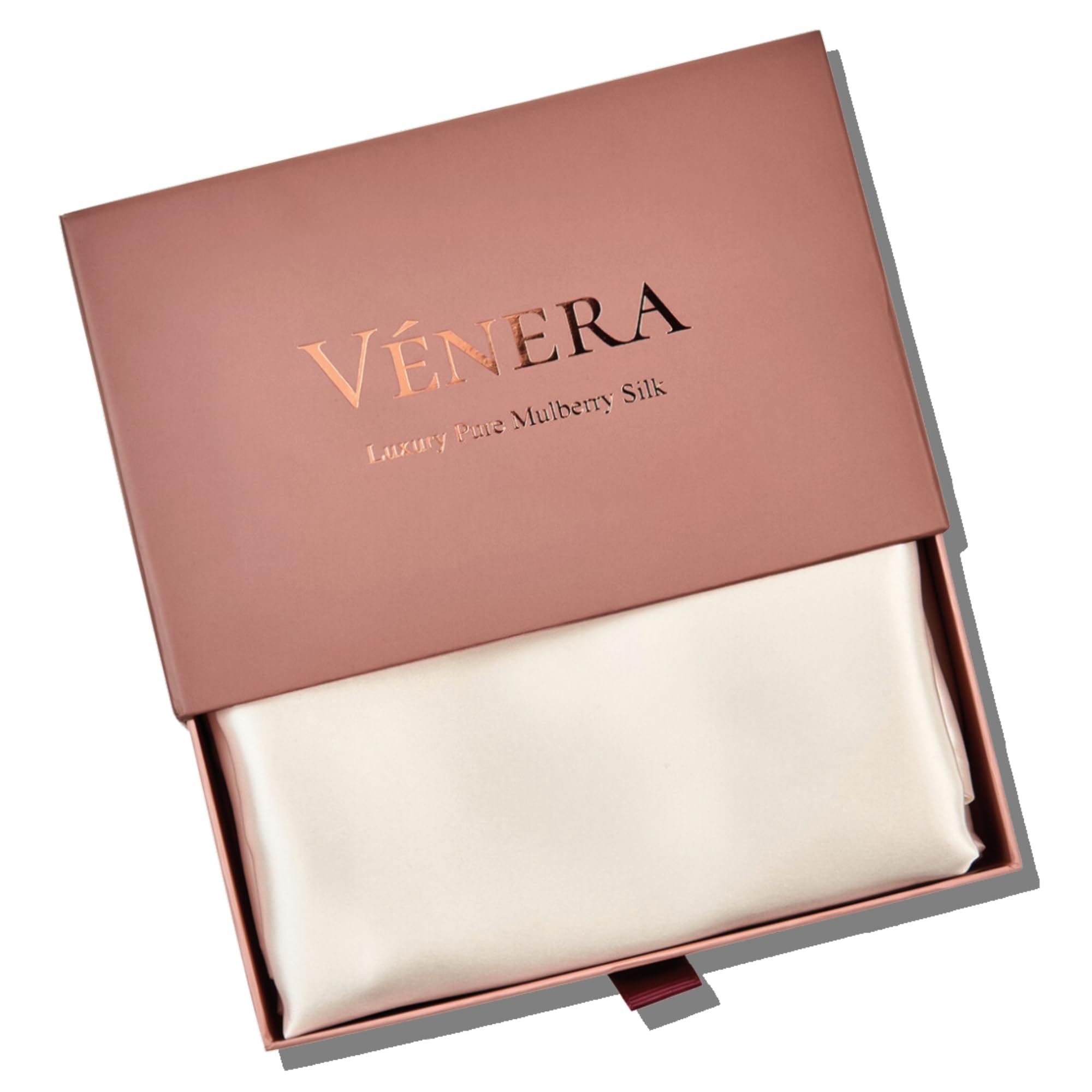 Photo 1 of 100% Pure 22 Momme Mulberry Silk Pillowcase - Envelope Closure Silk Pillow Case