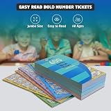 1ABOVE Bingo Tickets Stationery Multi Game Fun Books Pages Jumbo 1A-8002 view 5