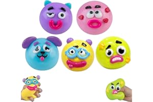 NEW Smushers Squishy - Curiosities Smushers Dog Face Swap Squishy Soft Moldable Cute Slow Relaxing Fidget Relief Anxiety Reli