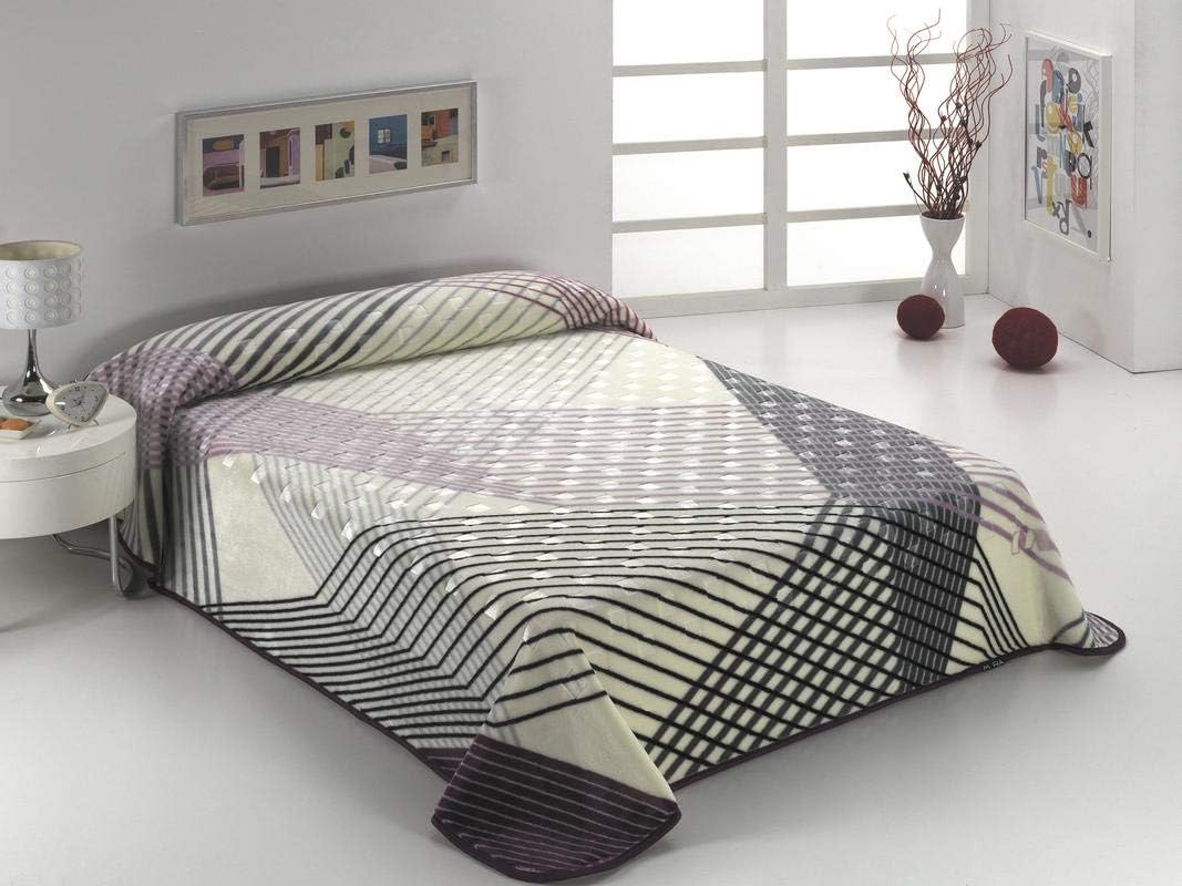 Mora Spain Blanket, Diamond D27, size 220x240 cm, color Purple price in