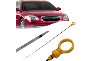 Covnikyer Engine Oil Level Dipstick Indicator Compatible with 2005-2009 Buick Lacrosse,2006-2008 Lucerne,1996-04 Regal,00-05 Impala,98-99 Lunima,98-99 Oldsmobile Intrigue, Replace Oil Dipstick 917-300
