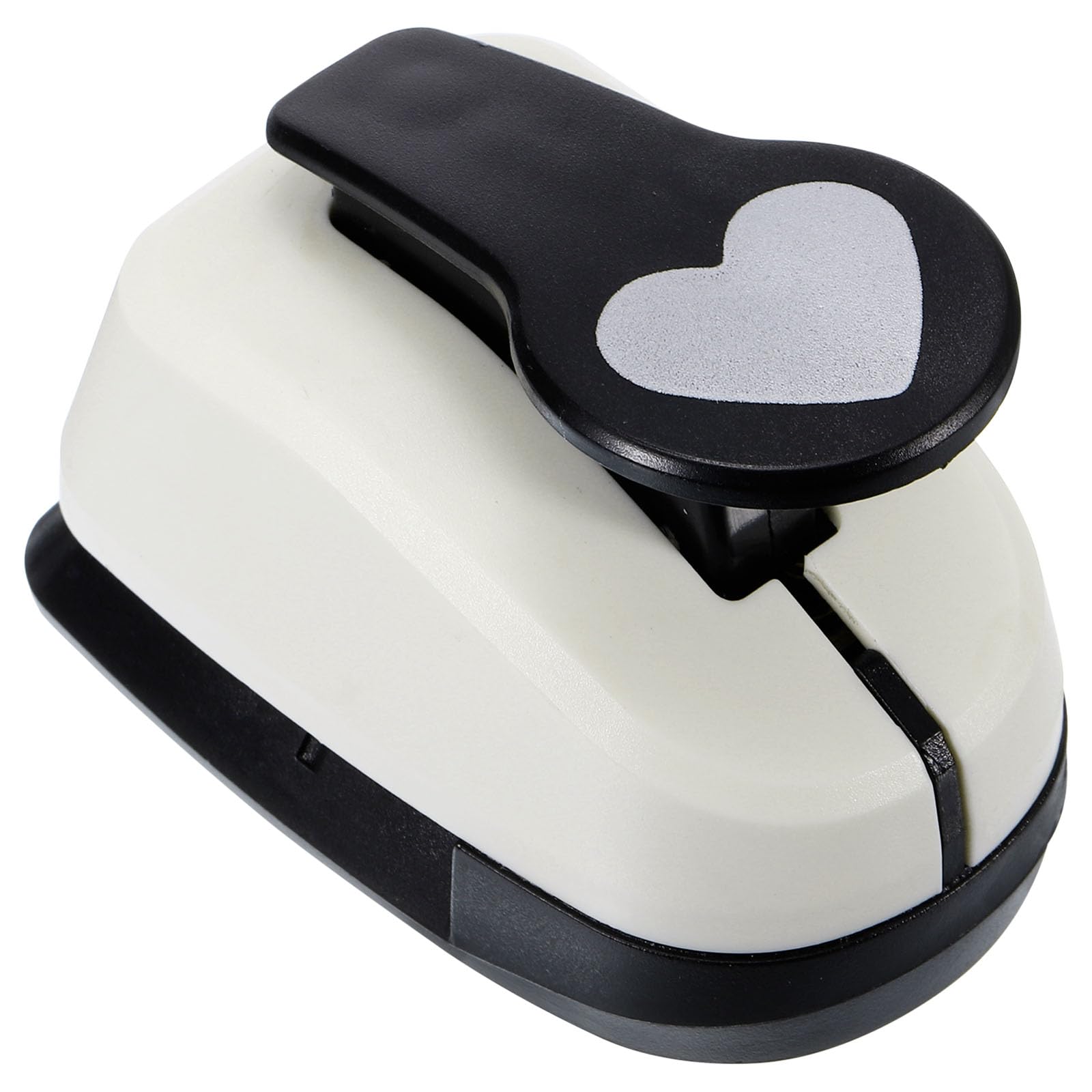 PATIKIL 1 Inch Heart Punch, Heart Hole Paper Punch Hole Puncher Shape Punches for Crafting Scrapbooking DIY Card Making