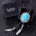 Huabola Native American western cowboy turquoise bolo tie