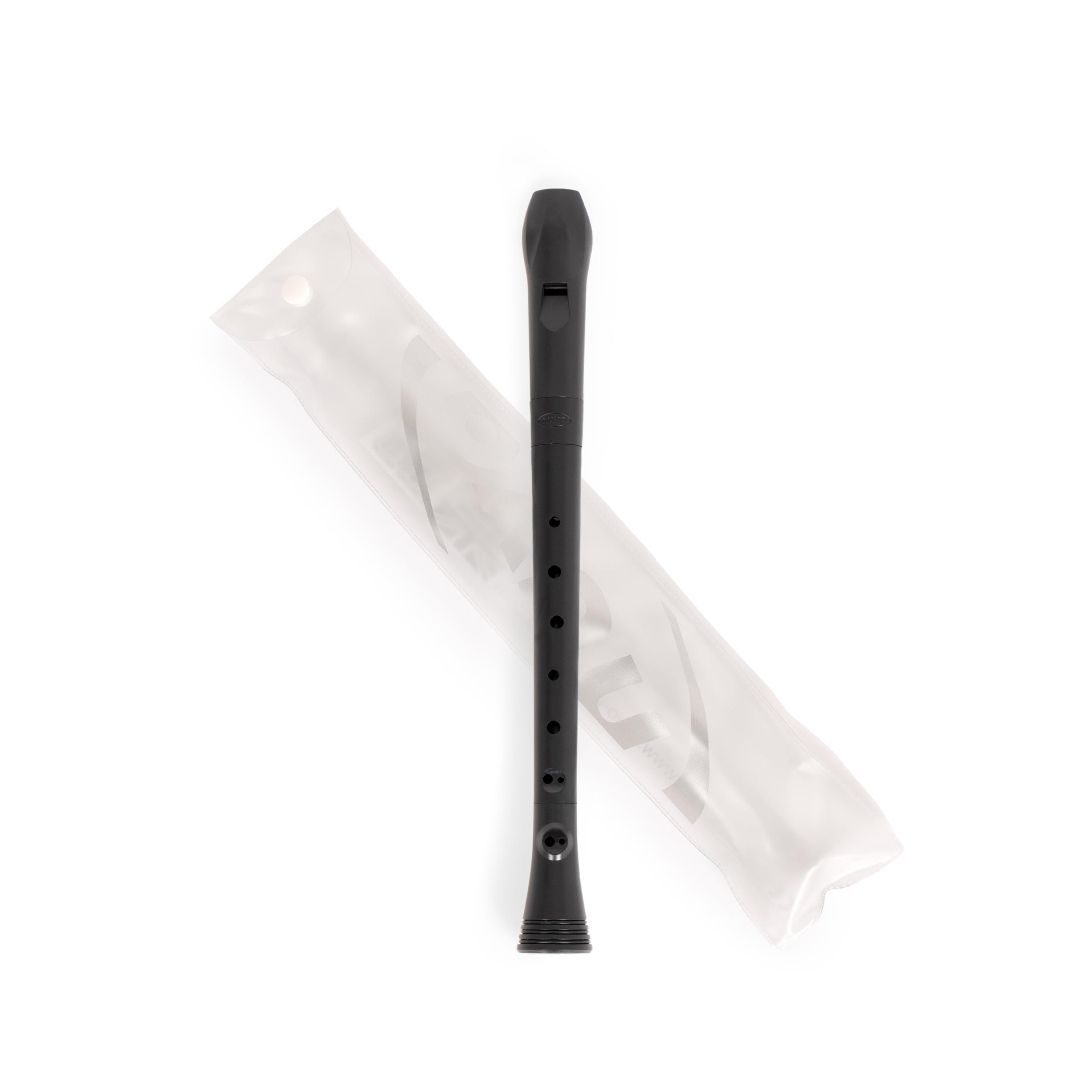 Nuvo N310RDBK Descant Soprano Recorder - Black