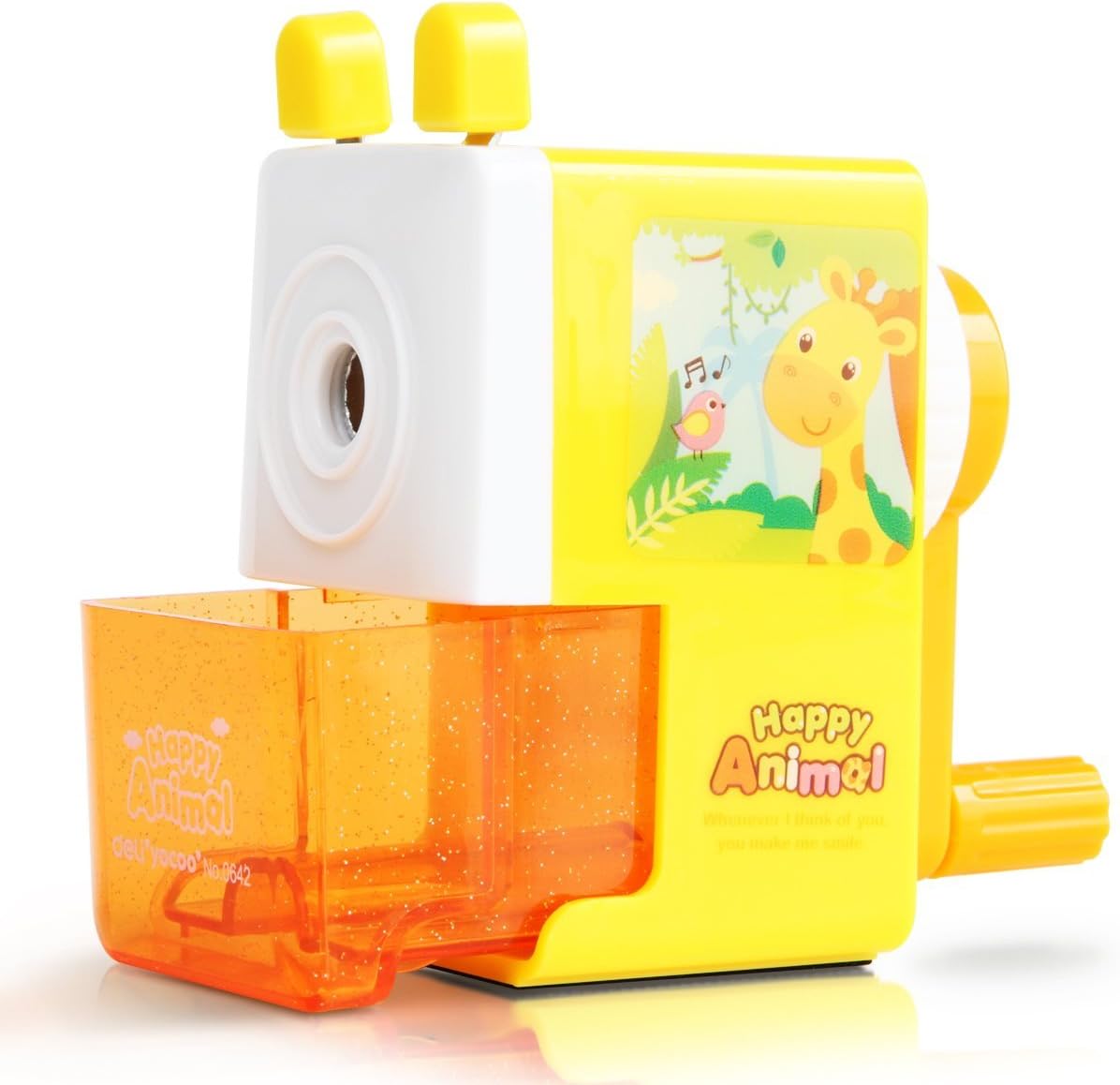 Deli right hand pencil sharpener pencil sharpener 0642 new machine in lovely students