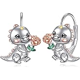 Unicorn Earrings for Women Sterling Silver Leverback Earrings Unicorn Earrings Unicorn Jewelry Gifts