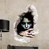 CQI 3D Female Ghost Breaking Wall Halloween Decoration 24