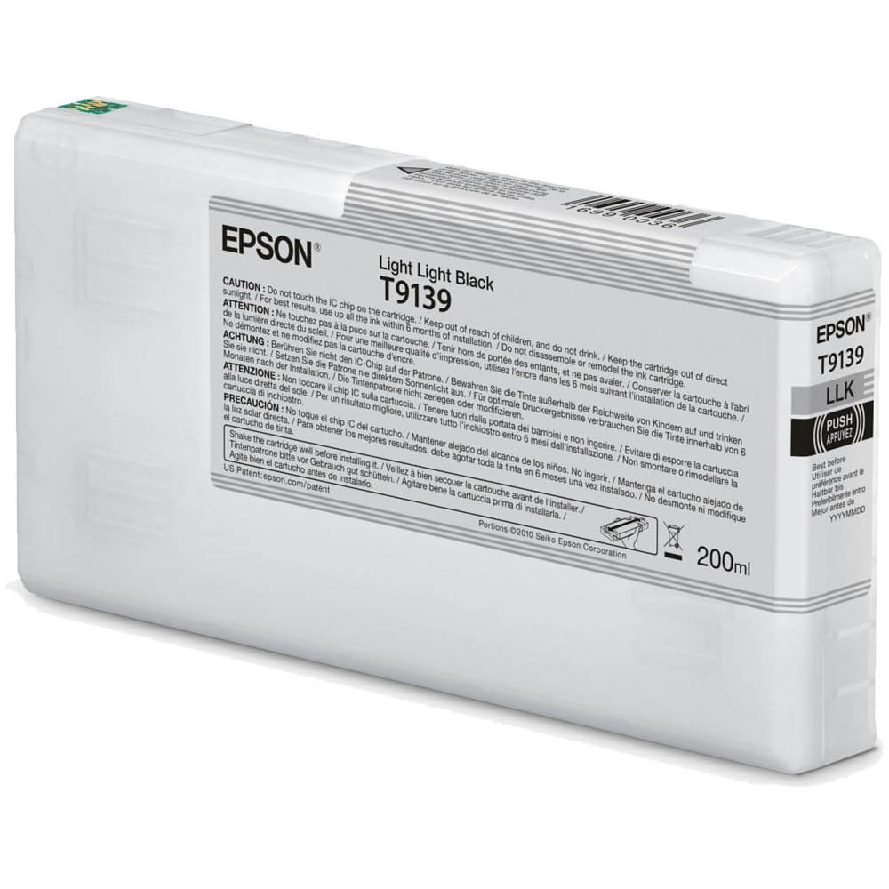 Epson T9139 Light Black Ink Cartridge 200 ml