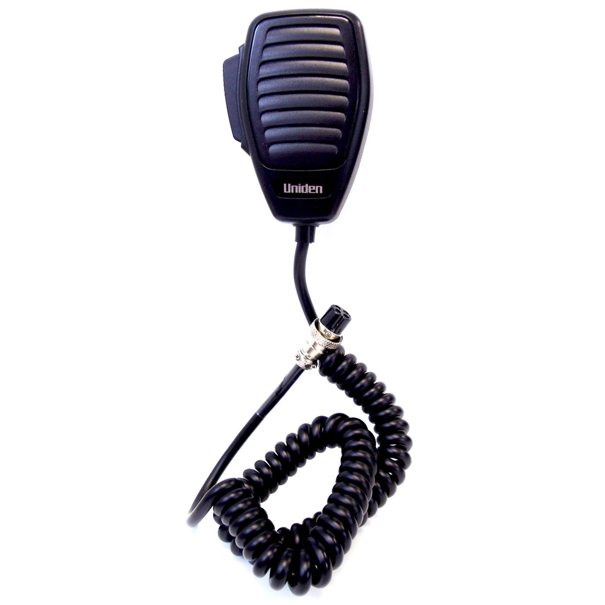 Photo 1 of Uniden BC645 4-Pin Microphone replacement for CB Radios, Comfortable Ergonomic Design, Rugged Construction, Clear Quality Sound, Built for the Professional Driver, Black