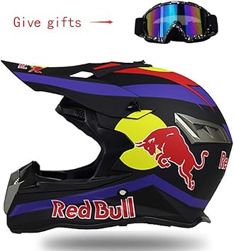 red bull motocross helmet