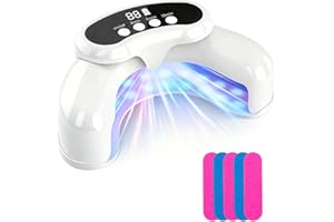 JUNLLU Nail Fungus Laser Treatment LED Light Device-Nail Fungus Treatment,Solution for Damaged Discolored Thick Toenails & Fingernails