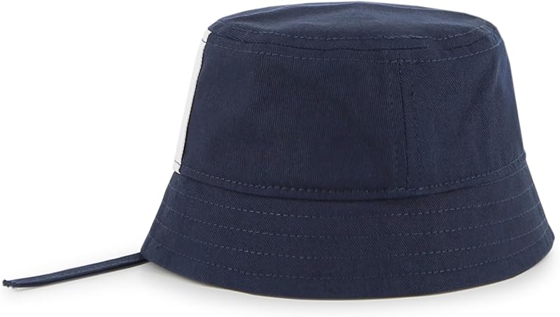 , Jungen, Mütze, mit Logo-Print, Cargoblau, 44