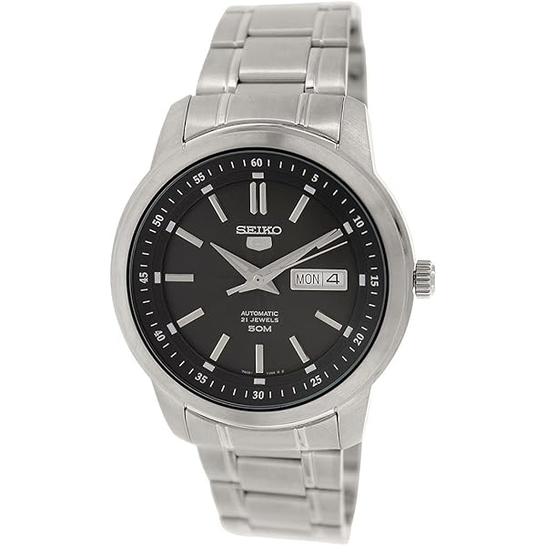 Amazon.com: SEIKO 5 Automatic Black Dial Men's Watch