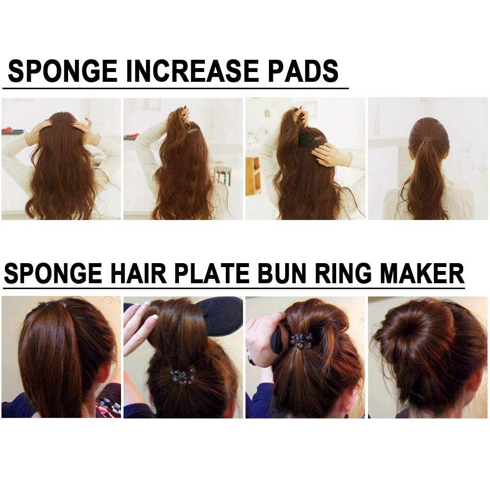 Hair Styling Accessories Kit Fashion Hair Design Styling Tools Magic Simple Fast Hair Braid Tools DIY Hair Accessories for Women and Girls (12 Styles): Beauty