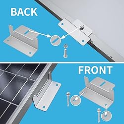 SUNMAK 4 Units per Set Solar Panel Mounting Z