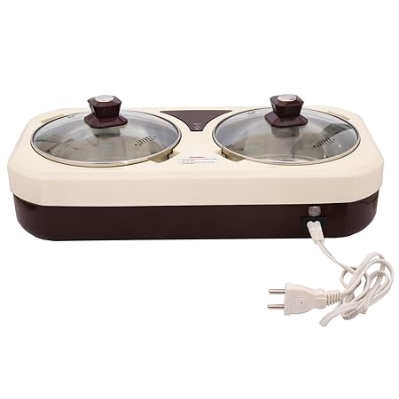 Jaypee Plus Power Warmer Plastic Casserole, 1.25 litres, 2-Pieces, Brown