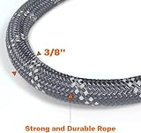 Taglory Rope Dog Lead 1.0 cm 1.5 m Reflective Padded Handle Small Dogs view 3