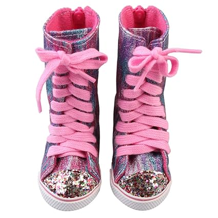 ACHICOO Sports Boots 7 cm 18 Inch Doll Shoes Reborn Dolls Shoes Doll for Girl Boots