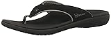 Spenco mens Men's Yumi Flip Flop sandals, Carbon