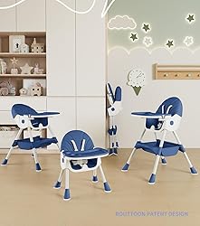 Baby High Chair, 5 in 1 High Chairs for Babies and