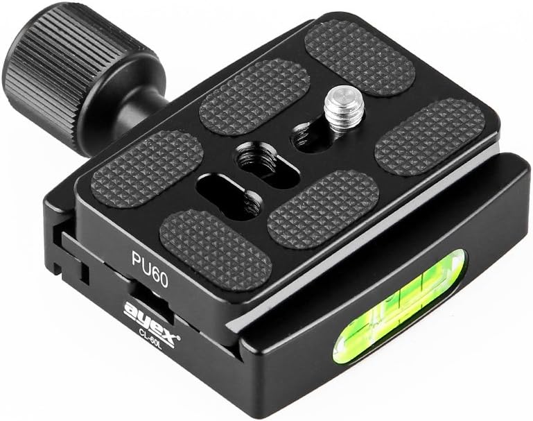 Ayex CL-60L Arca-Swiss compatible clamp with PU-60 quick release plate