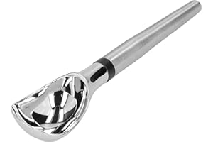 Stainless Steel Ice Cream Scoop | Thickened Handle for Hard Ice Cream/Yogurt/Fruit | 30ml Scoop for Consistent Balls & Simple