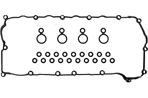 RICHWEI VS50906R Engine Valve Cover Gasket Set for Jeep Cherokee Compass Renegade, Dodge Dart, Chrysler 200, Ram ProMaster City, Fiat 500X, 2013 2014 2015 2016 2017 2018 2019 2020 2021 2022 2023, L4 2.4L