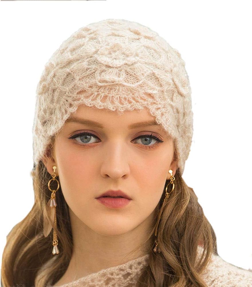 crochet lace hat