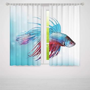 Amazon Com Tecbillion Small Window Blackout Curtains