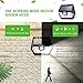 LITOM Solar Lights Outdoor, Wireless Motion Sensor Lights(White Light), 270°Wide Angle, IP65 Waterproof, Easy-to-install Security Lights for Front Door, Yard, Garage, Deck, Porch- Pack OF 4