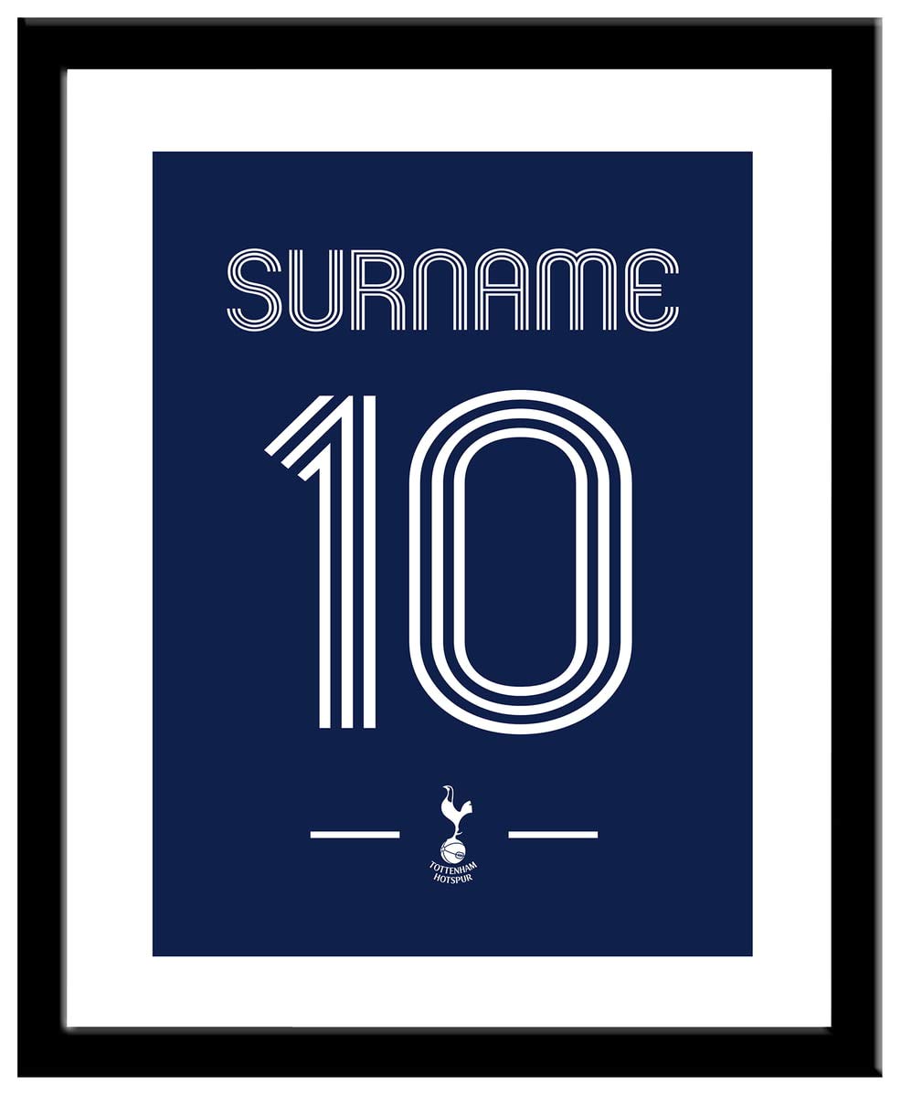 personalised tottenham shirt