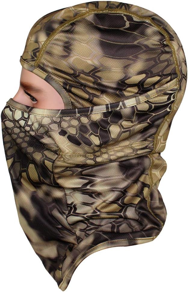 GANWAY Pack of 2 Outdoor Accessories Fishing Hunting Masks Thin Camo Ski Mask Camouflage Motorcycle Headgear Sunscreen Hat Balaclava Face Mask : Sports & Outdoors